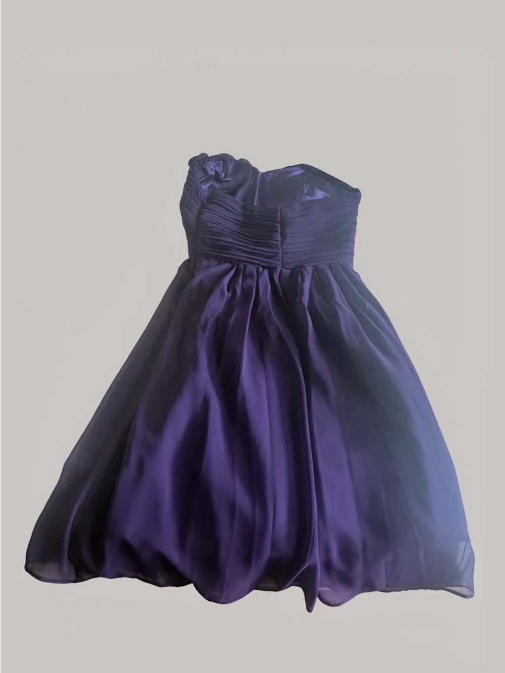 Ever Pretty Purple Strapless Party Dress